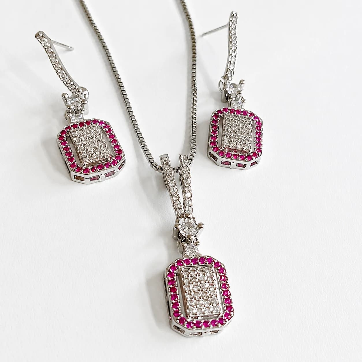 Purple Zircon Set - Jewelry Sets