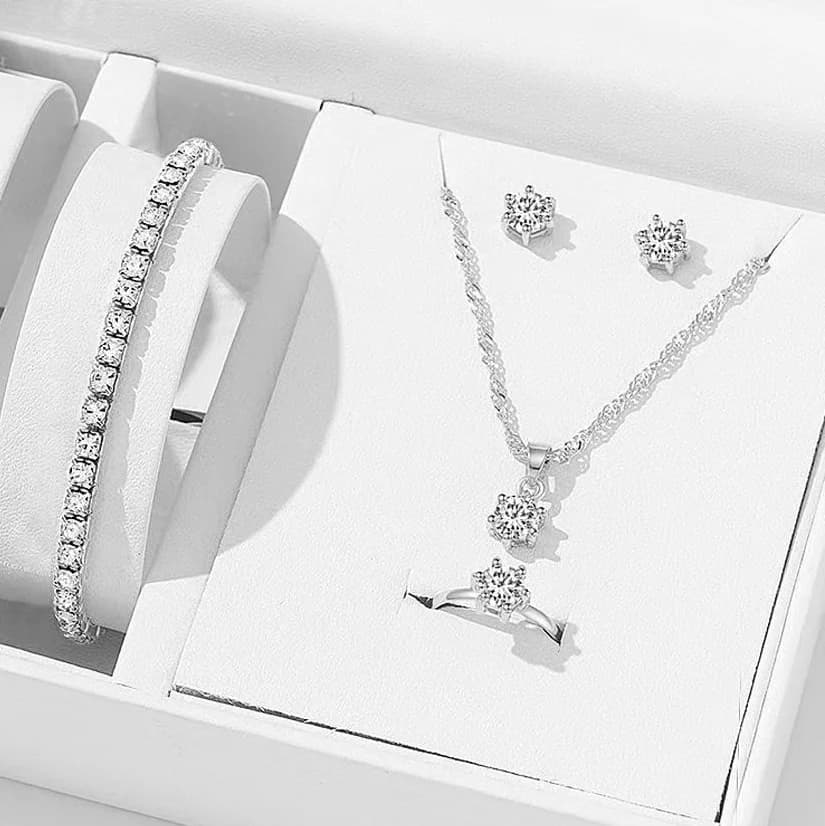 Water-Ripple Chain Necklace - Jewelry Sets
