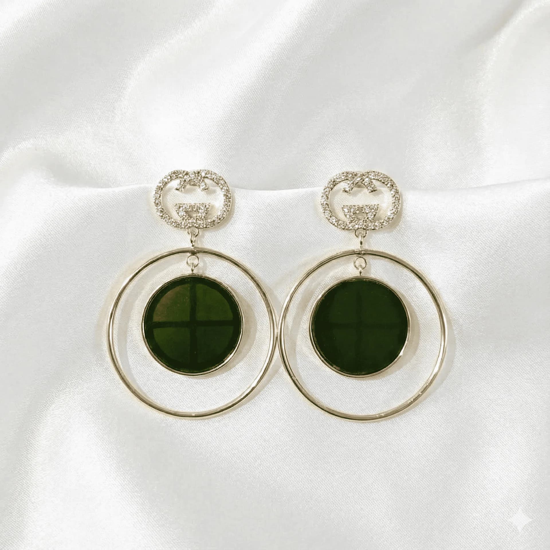 Regal Crest Earring - Earrings