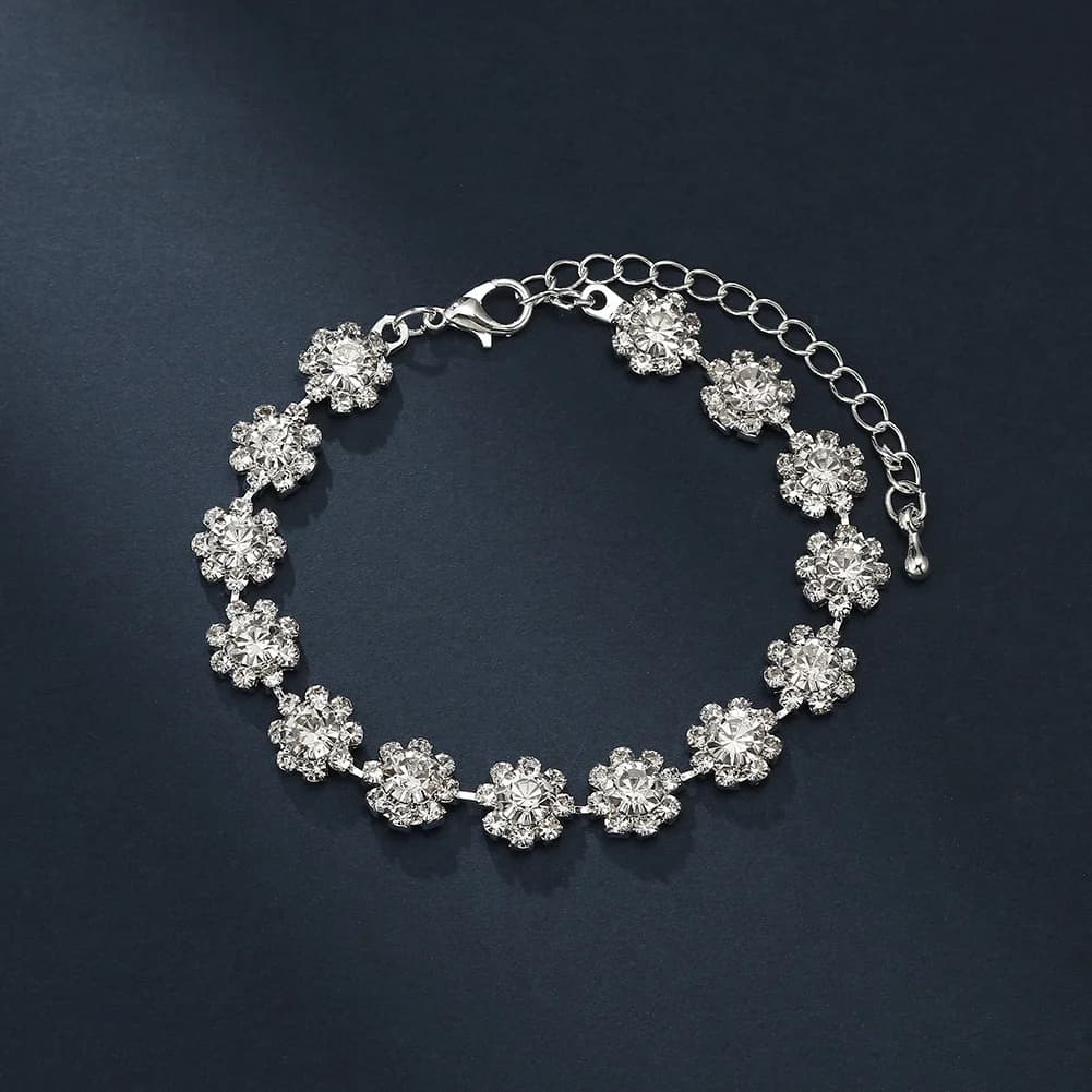 Solar Motif Diamond Pendant Set - Necklaces