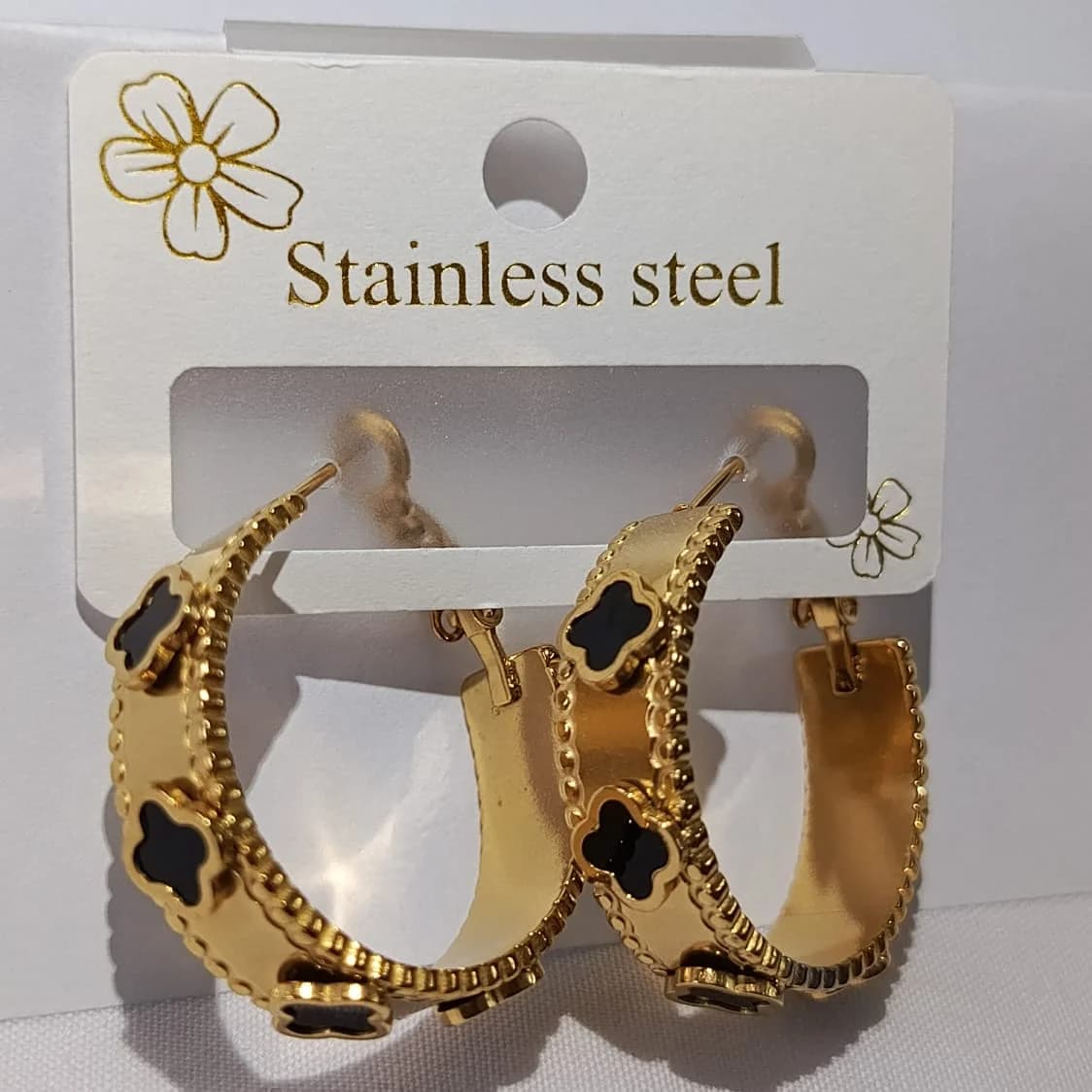 CloverEdge Hoops - Earrings