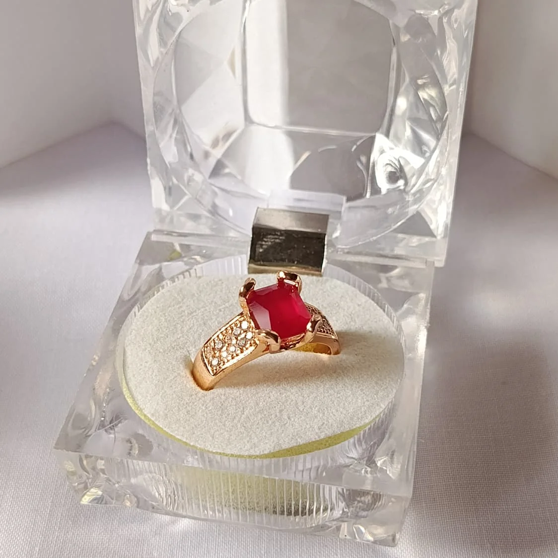 Adjustable Big Stones Statement Rings - artificial jewelry by Saify Jewelry