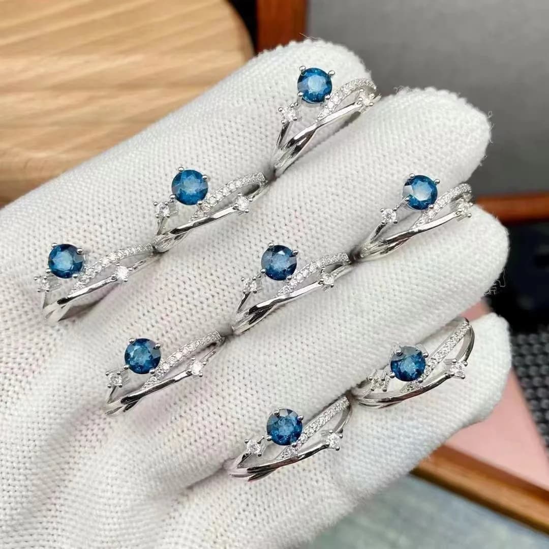 Topaz Stone Statement Ring - Rings