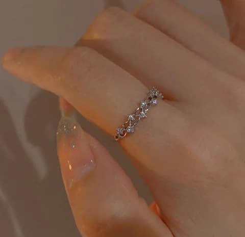 Entwined Vine Eternity Ring - Rings